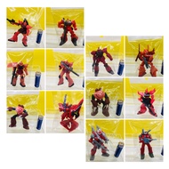 update 17/04 (Authentic/2nd Hand/No Box) Gashapon Gundam Red-Orange 2nd