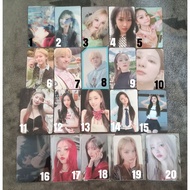 Gfriend songs of the sirens weekly soeun woodz woops! Monster Trend photocard pc benefit fansign