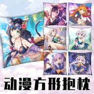 Princess Connect Anime Pillow Home Cushion Anime Peripheral Japanese Anime Character Pillowcase Pill