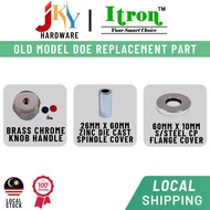 OEM For Old DOE Model Shower Stopcock Accessories Old Types Brass Chrome Knob Handle, Cast Spindle C