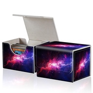 for MTG Commander Deck Box,Card Deck Box for Trading Card Yugioh MTG Cards,Fits 100 Double Sleeved C