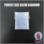 ∲ Perfect Fit Card Sleeve 64x89mm Good for Inner Sleeve Super Clear 100pcs per Pack