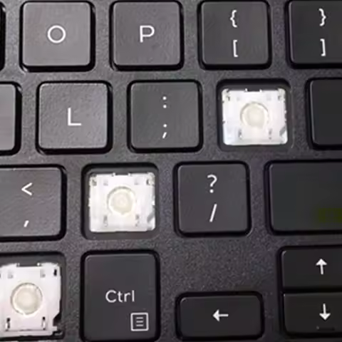 Replacement Keycap Key cap &Scissor Clip&Hinge For Dell XPS 13-9365 XPS13-9370 XPS13-9375 XPS13 9300