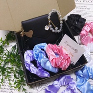 Gelang Hadian Set Dompet Pasagan Gift Box Set Necklace gift hadian for BF GF boyfriend Girlfriend