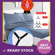 KL STORE 1@4pcs Triangle Bed Sheet Mattress Holder Grippers Fastener Clips Non-Slip Bedsheet/Topper/