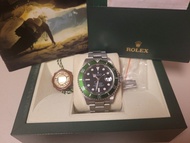 ROLEX 16610lv Submariner 青圈無磨平4