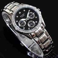 SPECIAL PROMOTION CASIO_SHEEN STAINLESS STEEL STRAP WATCH FOR WOMEN