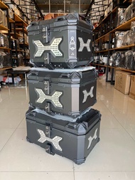 🔥พร้อมส่ง🔥 กล่องท้ายF2MOTO 3X 45L-55L-65L กล่องท้ายมอเตอร์ไซค์ กล่องหลังมอเตอร์ไซค์ พร้อมของแถมอินเน