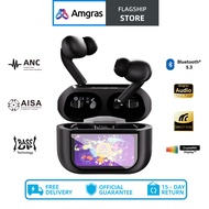 Amgras Eternity Ⅳ Major Smart Screen earphone Bluetooth Wireless Earbud EQ adjustment Spatial Audio