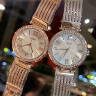 💎【 ❤Original  】💎 Classic GUESS women ladies watches leather waterproof quartz wrist watch Jam Tangan