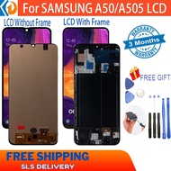 For Samsung Galaxy A30 A305 A50 a505 A50S LCD Display Screen With Frame Display Touch Screen Parts