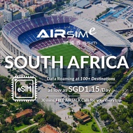 AIRSIMe Global Travel Prepaid eSIM - South Africa