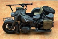 【初心新品】21世紀1/6兵人載具寶馬R75三輪摩托車侉子模型  邊三輪