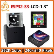 ESP32 S3 LCD Development Board 1.3 inch Display Screen ST7789 240x240 3D Transparent Refractive Pris
