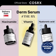 ♣Suyan ♣ COSRX The RX – Derma serums (20ml), The Niacinamide 15, The Vitamin C 23, The Hyaluronic Ac