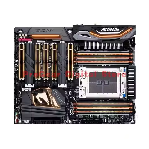 for Gigabyte X399 AORUS Gaming 7 sTR4 DDR4 ATX Motherboard Supports AMD Threadripper 1920X