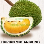 Durian Musang King utuh segar paling maniss