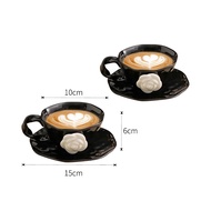 Ceramic Coffee Cup Afternoon Tea Cup Saucer