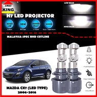 MAZDA CX7 2006-2016 (LED TYPE) Headlight Lampu LED Kereta Car LED Mini Projector 9005/H7 LED Headlig