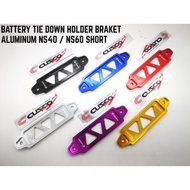 Cusco Battery Bracket Tie Down Holder Bracket Batteries Aluminum 17CM Short NS40 / NS60 Battery