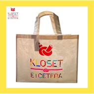 Kloset ถุงหิ้วKloset ETC ของแท้จากshopกระเป๋าพิมพ์ลาย  กระเป๋าถือ กระเป๋าแฟชั่น กระเป๋าใส่ของ
