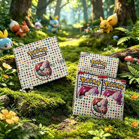 360Pcs English Version Genuine Pokemon PTCG Sv2a Enhanced Supplement Pack 151 First Generation Pikac