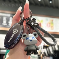 TPU Car Key Case Cover For Nissan Almera Bluebird Sylphy Leaf Livina Navara NV200 NV350 Caravan Sere