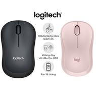 Chuột không dây Logitech Silent M220 Đen - giá rẻ Chuột không dây Logitech M220 Silent giảm ồn - USB