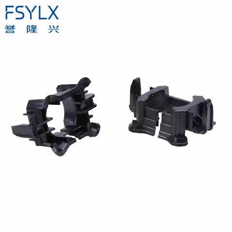FSYLX 2pc H7 HID headlight bulb adapter holder clip retainer for Peugeot 3008 508 H7 xenon headlamp 