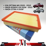 ENGINE AIR FILTER KIA RONDO 2.0/ CARENS 2.0/ CITRA II 2006", OPTIMA MG CLEANER/ PENAPIS ANGIN KERETA