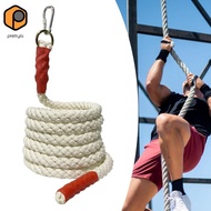prettyia Climbing Rope Battle Exercise Climbing Jumping Gym with Carabiner Improve Strength Battles 