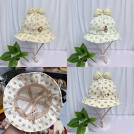Baby Hat (4 months to 2 years old) Lovely Decoration with Beautiful Patterns & Exquisite Bows for Ch