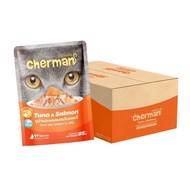 [ยกลัง] Cherman pouch อาหารแมวเปียกเชอร์แมน ยกลัง 48 ซอง( ขนาด 85gx48)