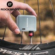 SG Delivery ROCKBROS Electric Air Pump Portable Type-c Rechargable 100 PSI High Pressure Mini Pump AV/FV MTB Road Bike Cycling Pump Bike Accessories