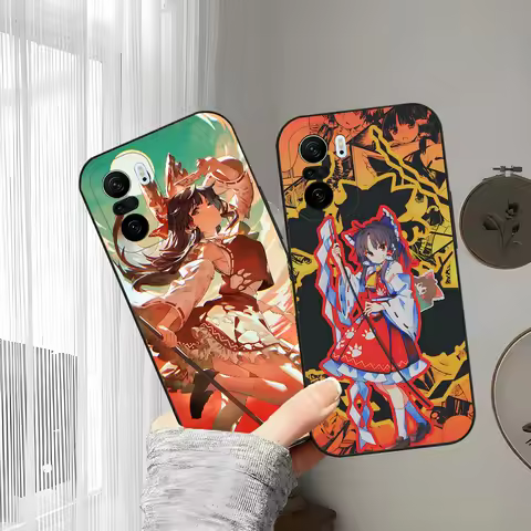 Game T-Touhou P-Project Phone Case For Xiaomi 11 Redmi Note 11 5G 8T 9A 9 10T Note8Pro Note9 12SUltr