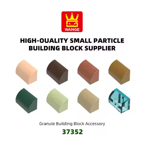 WANGE 149Pcs/Lot 37352 Two Holes At The Bend Building Blocks Moc Accessories Compatible With Brick S