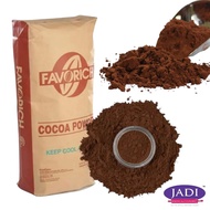Cocoa Powder (Favorich GP 390-11) 1kg, 250g Premium Quality Halal
