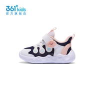 รองเท้าเด็ก 361 Degree รองเท้าเดินแบบสวมสำหรับเด็กผู้หญิง ทรงสวมสบาย ระบายอากาศได้ดี ทรงสวมสบาย ฤดูร