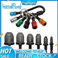 6Pcs Bits Set HVAC Tools Swaging Tool HVAC Copper Pipe Expander Tool with 6Pcs Bit Holder Key Chain