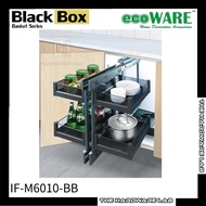 {The Hardware Lab}ecoWare x Black Box IF-M6010-BB Magic Corner With Soft Closing Slide Black Series