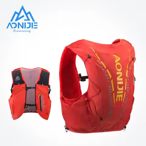 AONIJIE C962 Advanced Skin 12L Hydration Backpack Pack Bag Vest Soft Water Bladder Flask For Hiking 