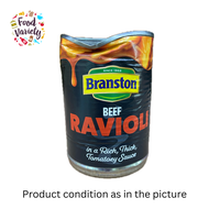 [Product condition as in the picture] Branston Beef Ravioli 395g แบรนสตัน ราวิโอลี่ เนื้อ 395กรัม [สภาพสินค้าตามภาพ]