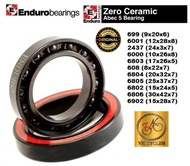 ENDURO ZERO CERAMIC CO BEARING 608 699 6000 6001 6801 6802 6803 6804 6805 6806 6902 15267 17287 2437