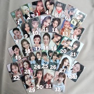 Official Photocard Ive PC Wonyoung Rei Yujin Leeseo Liz Gaeul part 2