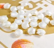 (15 pcs ) manik kerang mutiara BW || manik mutiara kerang || manik pearl kerang