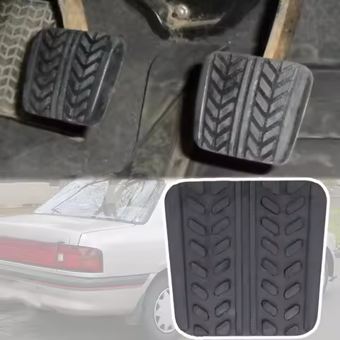 1X For Mazda 323 Familia BG Protege 1996 1995 1994 1993 1992 1991 1990 Clutch Brake Pedal Cover Rubb