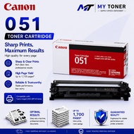CANON CRG-051 BLACK TONER CARTRIDGE (1,700 PAGES) | FOR PRINTER MODELS.: LBP161dn/ LBP162dw/ MF263dn