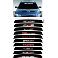 Sticker Windscreen Sticker Car Windscreen Stiker Cermin depan Kereta bezza windscreen Car Mirror Sti