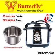 Butterfly Electric Pressure Cooker Stainless Steel (6 L) BPC-5069