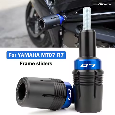 For YAMAHA R7 MT07 fz07 Tracer YZF-R7 MT-07 2014-2026 Frame Sliders Crash Protector Motorcycle Acces